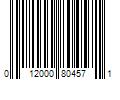 Barcode Image for UPC code 012000804571