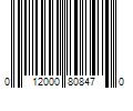 Barcode Image for UPC code 012000808470