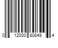 Barcode Image for UPC code 012000808494