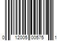 Barcode Image for UPC code 012005005751