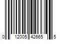 Barcode Image for UPC code 012005426655