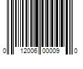 Barcode Image for UPC code 012006000090