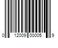 Barcode Image for UPC code 012009000059