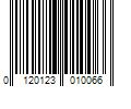 Barcode Image for UPC code 0120123010066