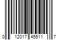 Barcode Image for UPC code 012017455117