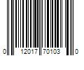 Barcode Image for UPC code 012017701030