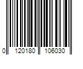 Barcode Image for UPC code 0120180106030