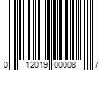 Barcode Image for UPC code 012019000087