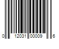 Barcode Image for UPC code 012031000096