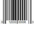 Barcode Image for UPC code 012033000063