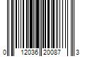 Barcode Image for UPC code 012036200873