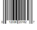 Barcode Image for UPC code 012036201627