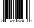 Barcode Image for UPC code 012044000854