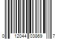 Barcode Image for UPC code 012044038697