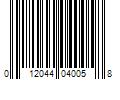 Barcode Image for UPC code 012044040058