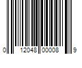 Barcode Image for UPC code 012048000089