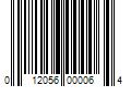 Barcode Image for UPC code 012056000064