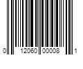 Barcode Image for UPC code 012060000081