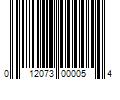 Barcode Image for UPC code 012073000054