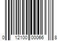 Barcode Image for UPC code 012100000668