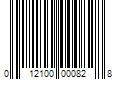 Barcode Image for UPC code 012100000828