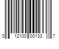 Barcode Image for UPC code 012100001337