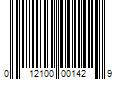 Barcode Image for UPC code 012100001429