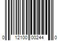 Barcode Image for UPC code 012100002440