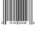 Barcode Image for UPC code 012100002488