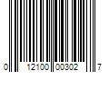 Barcode Image for UPC code 012100003027