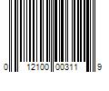 Barcode Image for UPC code 012100003119