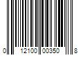 Barcode Image for UPC code 012100003508