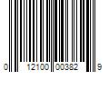 Barcode Image for UPC code 012100003829