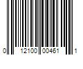 Barcode Image for UPC code 012100004611