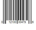 Barcode Image for UPC code 012100004796