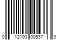 Barcode Image for UPC code 012100005373