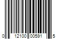 Barcode Image for UPC code 012100005915