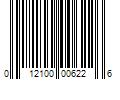 Barcode Image for UPC code 012100006226