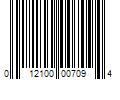 Barcode Image for UPC code 012100007094