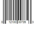 Barcode Image for UPC code 012100007353