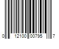 Barcode Image for UPC code 012100007957