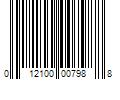 Barcode Image for UPC code 012100007988