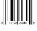 Barcode Image for UPC code 012100008589