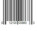 Barcode Image for UPC code 012100008633