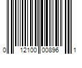 Barcode Image for UPC code 012100008961