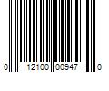 Barcode Image for UPC code 012100009470