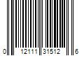 Barcode Image for UPC code 012111315126