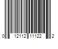 Barcode Image for UPC code 012112111222