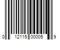 Barcode Image for UPC code 012115000059