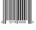 Barcode Image for UPC code 012115000080